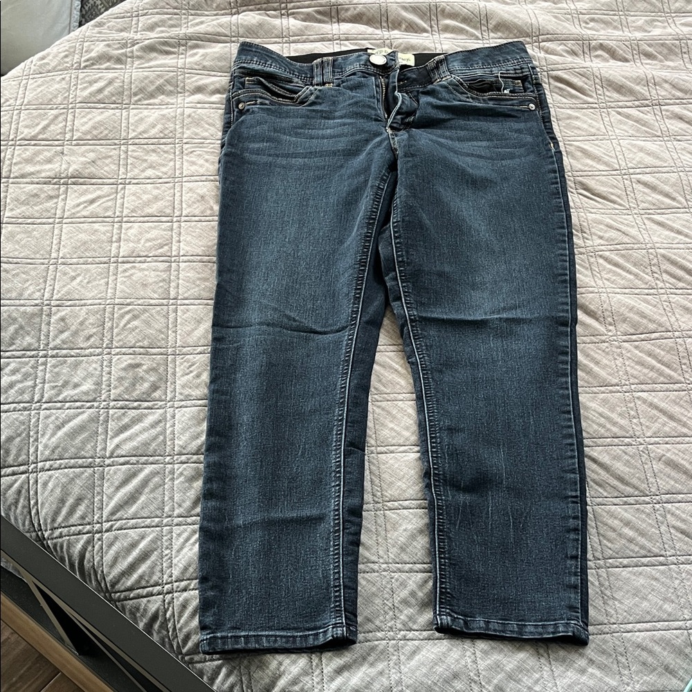 Democracy Women's Straight Leg Jeans - Dark Blue